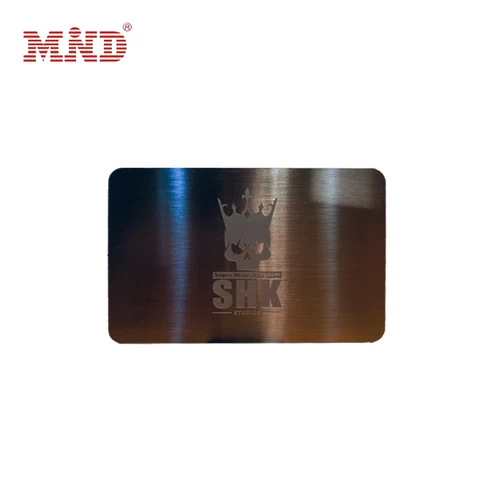 High quality redesign custom metal card