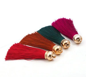 High quality small keychain tassels for jewelry making tassels for jewelry making