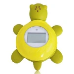 High Quality Wholesale Shower Thermometer Cute Plastic Pool Thermometer Baby Floating Bath Thermometer