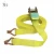 Import high quality yunhe orange 38mm 2000kg 5m 6m 8m ratchet tie down straps cargo lashing belt with double j hook from China