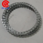 High Security Airport Fence Cheap Fence Wire With Barbed Wire Razor Wire