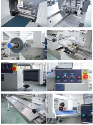 High Speed Automatic Cookies/Chocolate bar/horizontal candy /egg/ sausage  Pillow Type Packing Machine