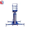 High Speed Lift Aerial Type Double Extension Ladders Work Platform