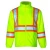 Import high visibility clothing reflective jacket safety cycling clothing with detachable hat and 3M reflective tape from China