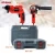 Import Hispec 130 pc 300W Power Drill Hand Tool Set Combo Kits with Hacksaw Plier Claw Hammer Wrench Box Cutter &amp; more in a tool case from China