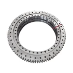 HJW.50.2820 High Performance  tower crane 42CrMo large gear ring single row cross roller slewing bearing