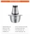 Import Home Use Meat Grinder Food Chopper For Meat Vegetables Fruits And Nuts, Multi-Purpose Food Chopper With Stainless Steel from China