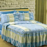 Home use printed bed skirt
