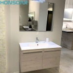 Honsoar wicker 30 inch salon sink blue dressing table hotel motel bathroom vanity cabinets in malaysia