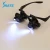 Import Hot 10X 15X 20X 25X LED Lights Glasses Magnifier Jeweler Watch Repair Eye Glasses Optical Lens Magnifier Loupe Tools With 2 LED from China