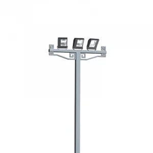 hot dipped gavanized 100w height street lighting poles price high mast light pole