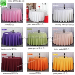 Hot sale China wedding tablecloth for hotel banquet wedding &amp; restaurant