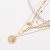 hot sale gift Bohemian multi layer pendant necklace women gold party fashion accessories jewelry