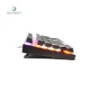 Hot sale oem wired led backlight game switch gaming manufacturer usb rgb mechanical keyboard for pc