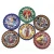Import Hot sale placemat Cheap Wholesale round placemats for dining table from China