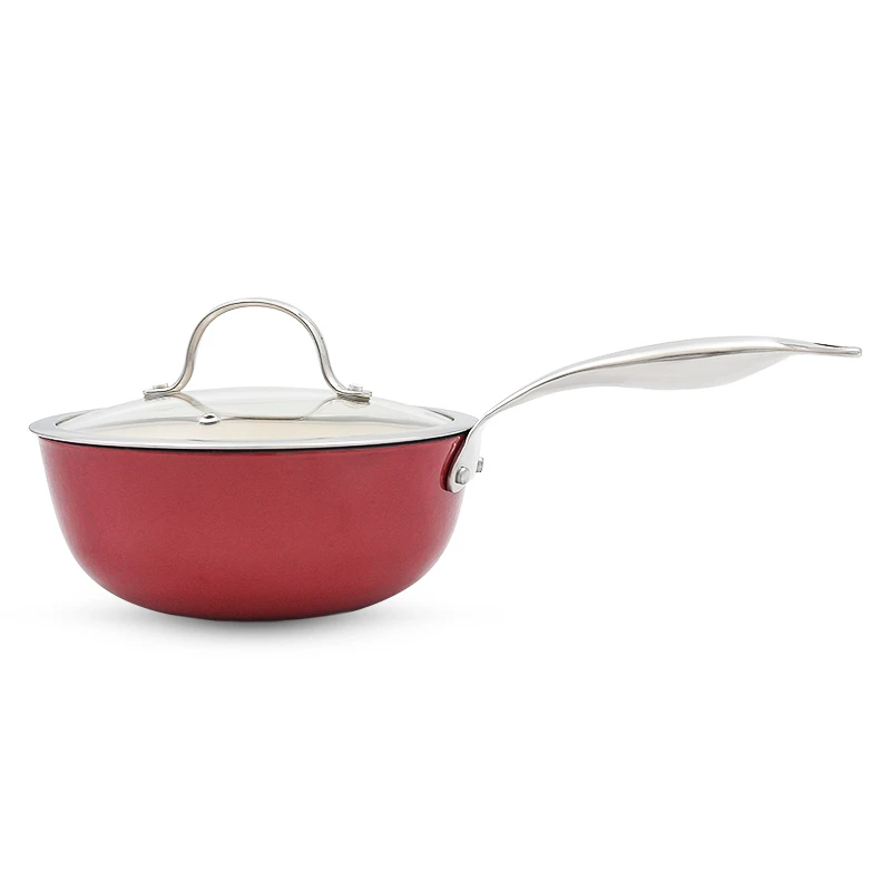 Hot Sale Sauce Pan With Long Stainless Steel Handle