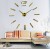 Hot sale wall clock watch clocks 3d diy acrylic mirror stickers Living Room Quartz Needle Europe horloge
