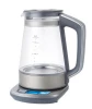 Hot Sales 1.7L Electric Tea Glass Kettle Variable Temperature Control on the Base