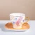 Import Hot Sales Ins Porcelain Mugs/Cups& Saucers Gold Handle Ceramic Cup Sets With Saucers Gold Rim Stylish Coffee Tea Cups & Saucers from China