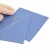 Hot sales Wholesale Customized blue high thermal performance soft silicone battery thermal pad