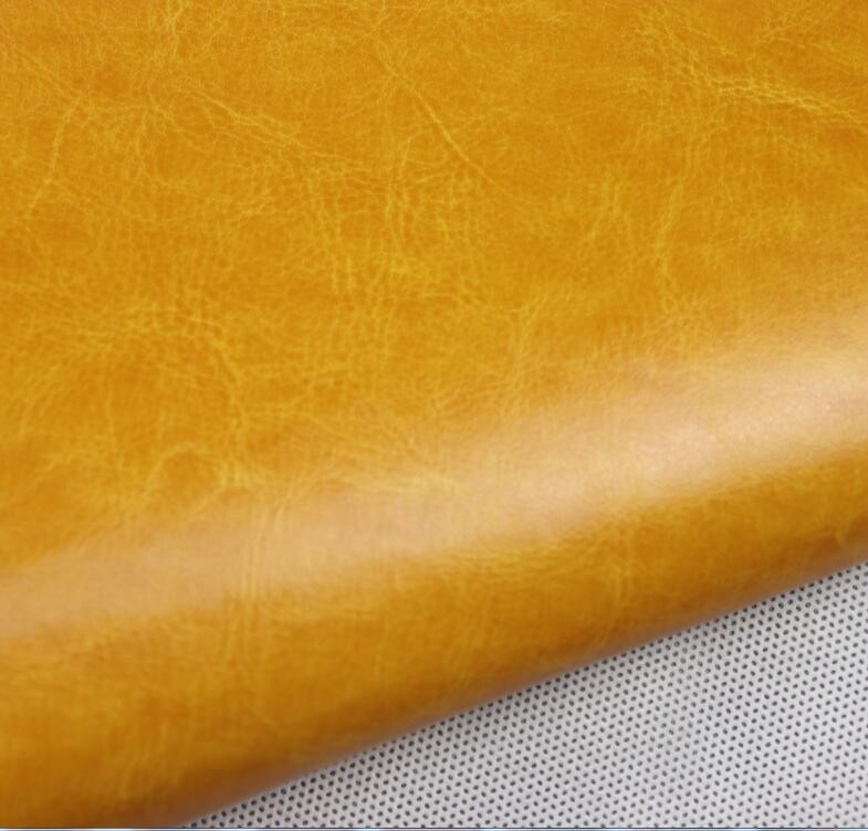 hot sell Pu color change dairy leather