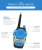 Import Hot Selling Camouflage Multifunctional Light Waterproof children Kids Walkie Talkie from China