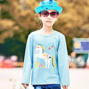 Hot selling childrens clothing boys/girls lightweight and comfortable short sleeve t shirt