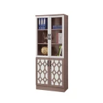 Hot selling commercial office furniture metal walnut wooded file cabinet