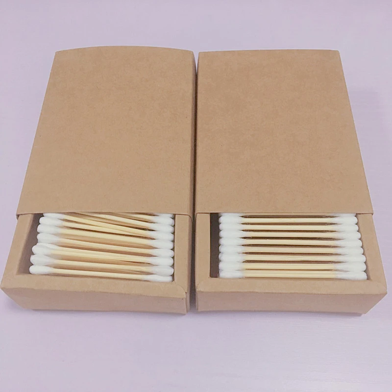 Hot-Selling high quality eco-friendly bamboo stick 200pcs ear cleaning cotton buds