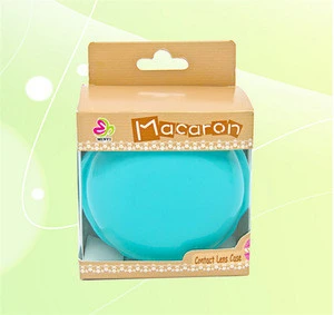 hot selling Pocket Mini Contact Lens Case Travel Kit Mirror Container High Quality Cute portable
