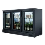 hotel small bar freezer glass door mini bar fridge glass door