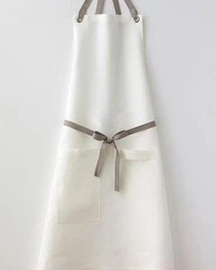 Household Sundries Colorful Fashion Custom white kitchen linen apron