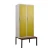 Import HuaBao Furniture Supplier Customized 4 Door Steel Storage Locker Cabinet With Bench from China