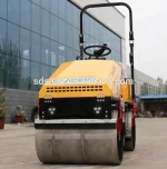 Hydraulic steering electric start double drum road roller with seat(SYL-890)