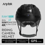 Ikevision Motorcycle Smart Helmet with 4K Camera Recording Wifi Control Anti Shake Sports DV Action Camera with 1600mAh Battery