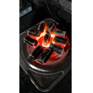 Indonesia Coconut Charcoal Carbon Incense (Bakhour) High Efficiency Multi Size Black BBQ Hexagon Shape Charcoal