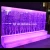 Import indoor bar furniture floor standing water bubble panel wall led wine cabinets from China