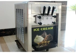 Industrial use ice cream machine soft serve