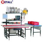 industrial warehouse packing workbench working station line packing tables