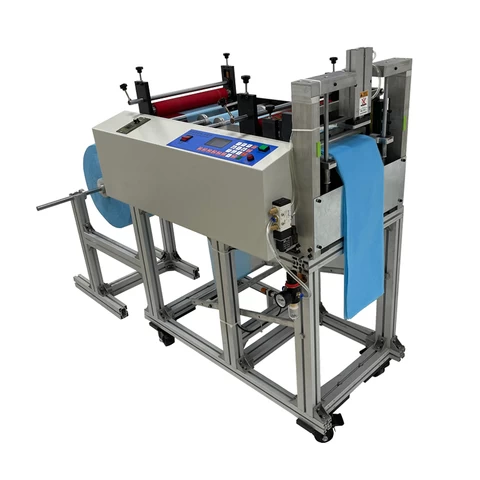 Industry Stacking Receiver Fabric Roll Cutter Machine Automatic receiving  cutting machine