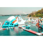 inflatable floating island inflatable floating water park amusement park inflatable water floating island