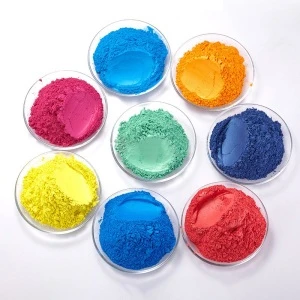 Inorganic Pigment Natural Cosmetic Grade Colored Mica Powder  Magic Coloring Pearl Pigment Pearl Powder