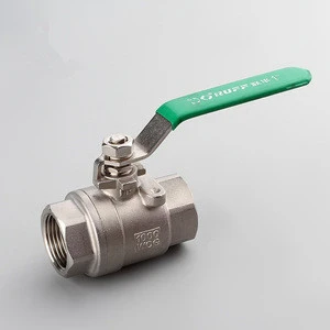 Investment Casting 2PC Ball Valve Stainless Steel  CF8/CF8M  304/316 Female Thread/Screw Ends BSPT NPT DIN2999