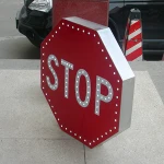 IP65 solar traffic sign