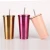 Import Irregular Diamond Double Wall Drinking Cups Coffee Mugs 16oz Stainless Steel Tumbler With Straw from China