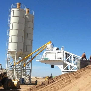 ISO CCC HONGDA YHZS series of Mobile concrete mixing plant  ON SALE