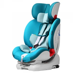 ISOFIX Luxury Baby Seat ECE 0~8 Years Infant Use With High Quality Baby Car Seat Portable Safety Child Car Seat For Brown Baby