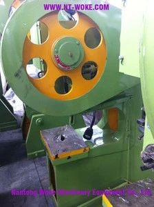 J23 series mechanical crank press 63t, mechanical punching machine, hole punch for metal
