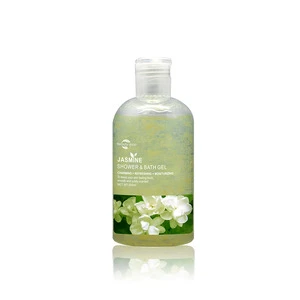 Jasmine Shower Bath Gel Skin Whitening Moisturizing Exfoliating Body Wash Petals Shower Gel