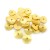 Import JF8364 Gold plated Matte Metal Wavy Disc Spacers Beads,Jewelry Spacers,Curved Gold Disc Beads from China